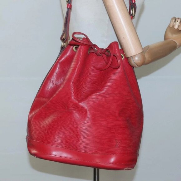LOUIS VUITTON Epi Noe Shoulder Bag Red M44007 - Picture 13 of 15